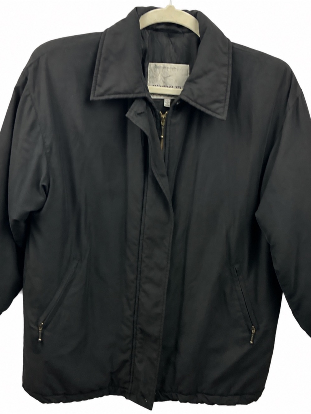 Vintage Bromley Sport Black Thermoloft Insulated Jacket Large